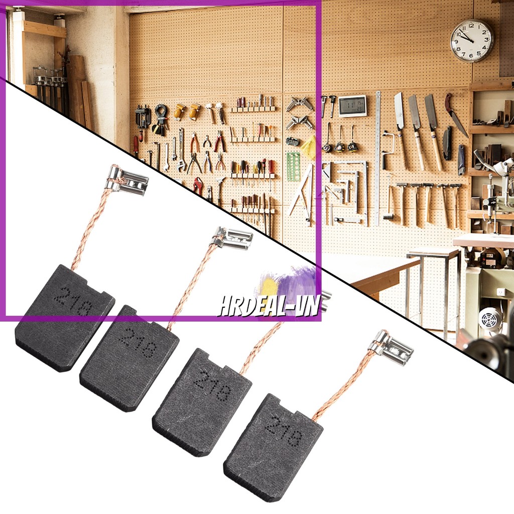 Bộ bàn chải Carbon 4PC GA9060 GA7060 cho GA9062 GA9063RX02 HM1812 CB218 197129-2