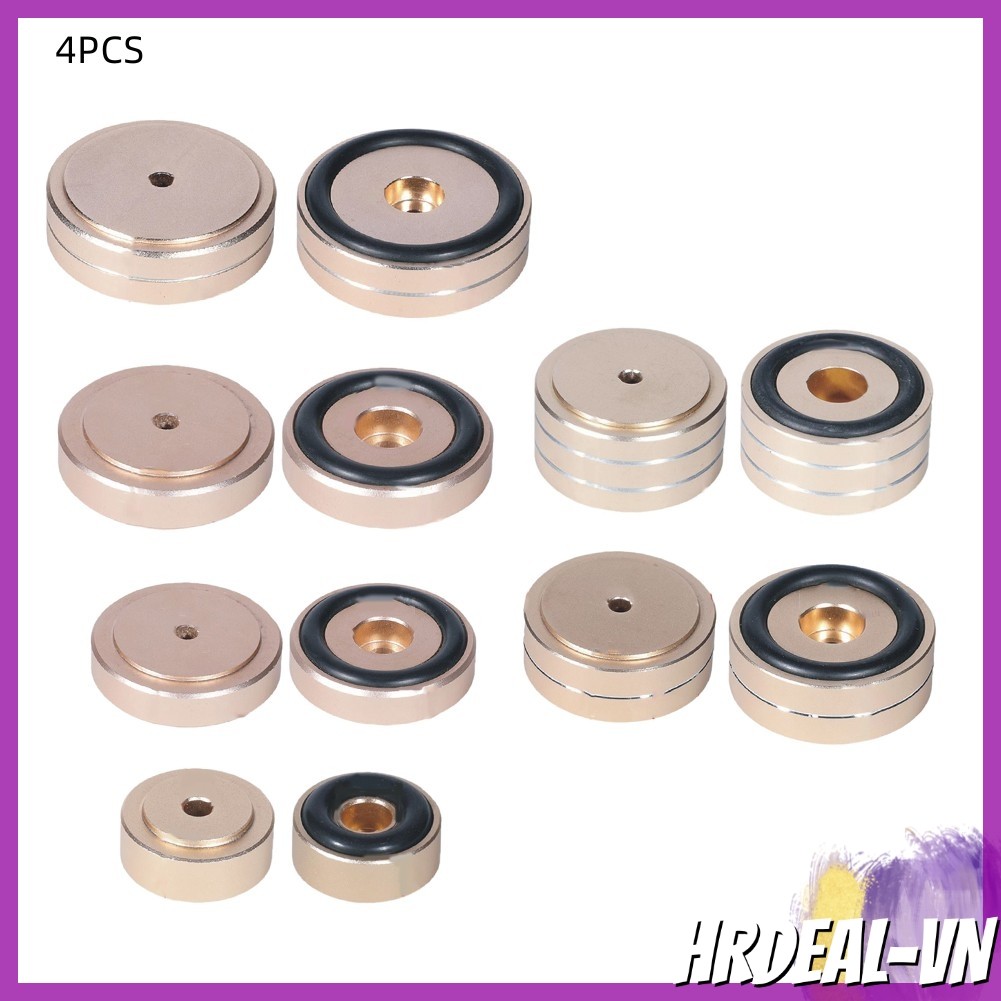 [HRDEAL] 4 Chân Loa Hợp Kim Loa Cách Ly Chân Cho Loa Amp CD Player