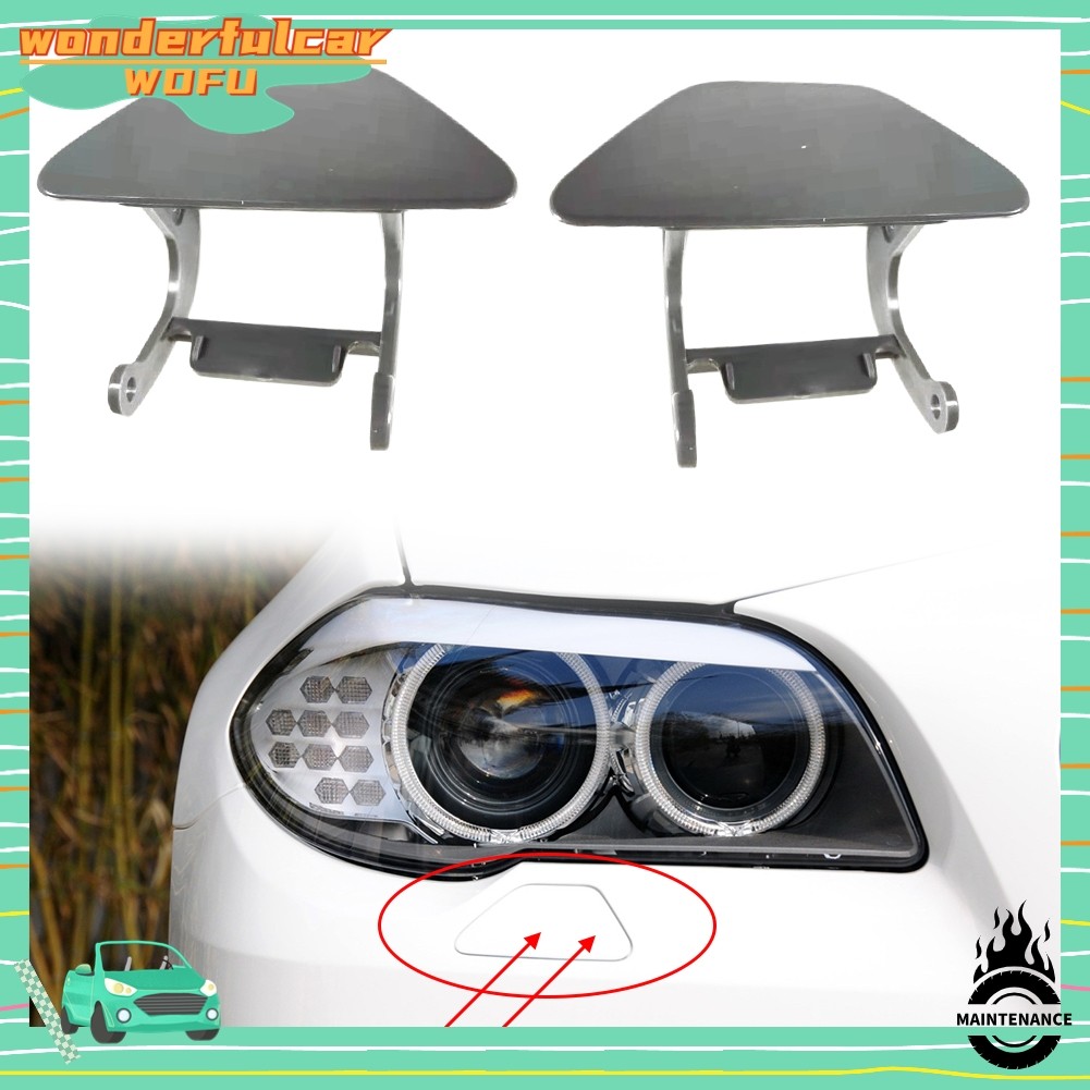 [WDFU] Ốp Lưng Đèn Pha Đèn Pha Máy Giặt Nắp Cho Xe BMW 535i Cho F10 F18 2011-2013 Cặp