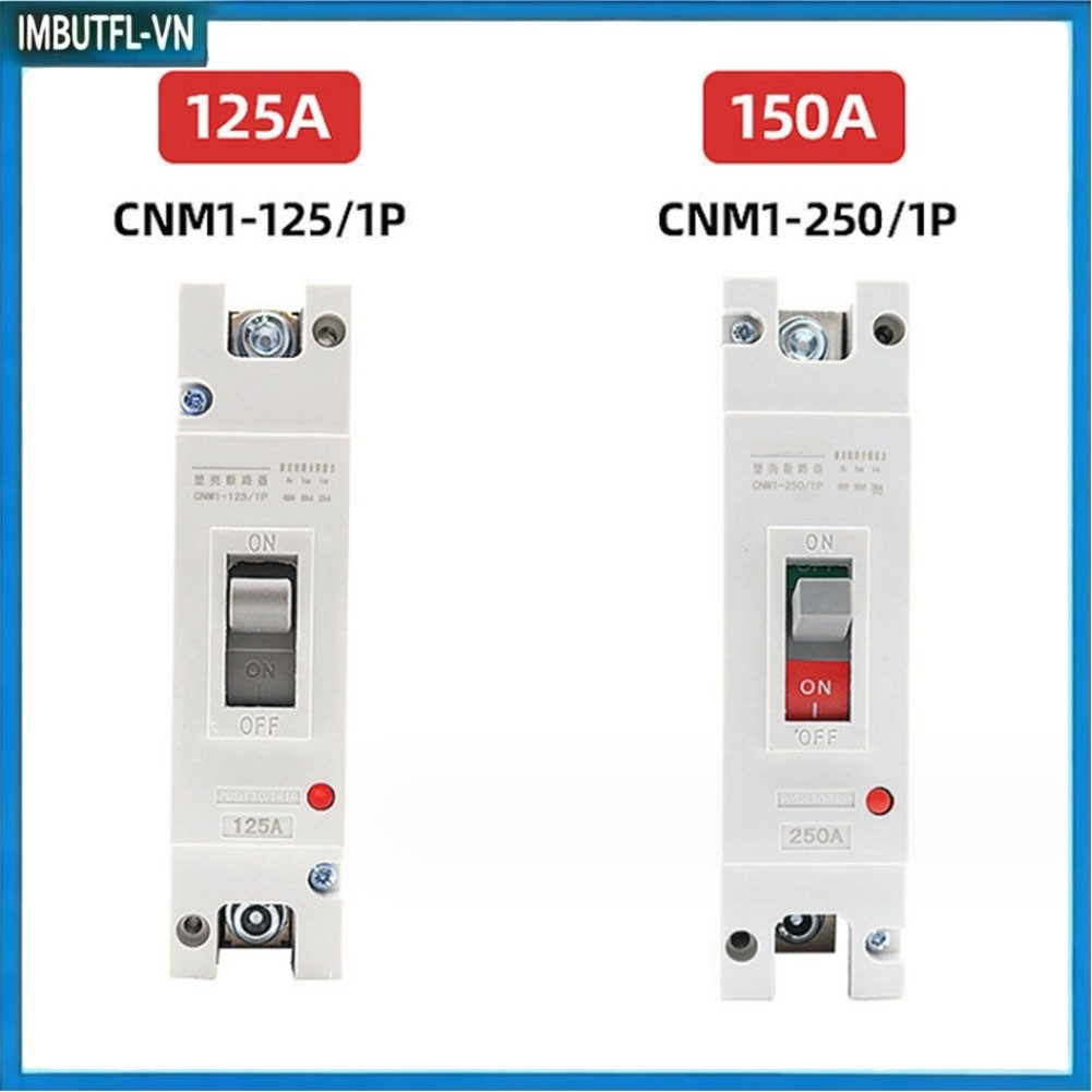 [INB] Bộ ngắt mạch DC DC12V-500V 80A -250A Công tắc không khí bảo vệ pin mặt trời