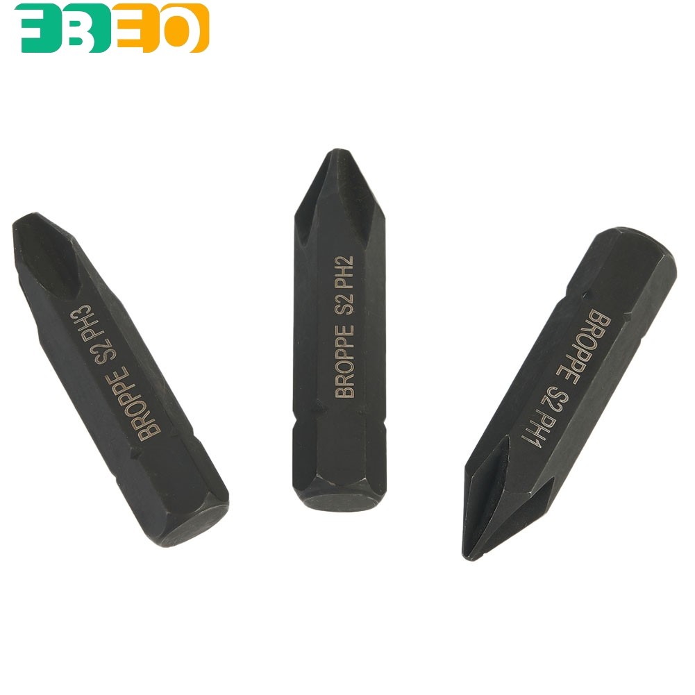 [FEBO] 3 Bộ tuốc nơ vít điện tác động chéo 36mm PH1 PH2 PH3