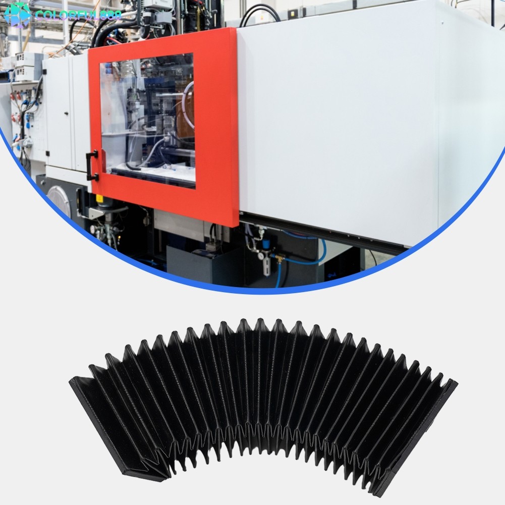 [đầy màu sắc] Đường ray dẫn hướng tuyến tính HGR20 Bellows Vải bọc CNC Chiều dài kéo dài