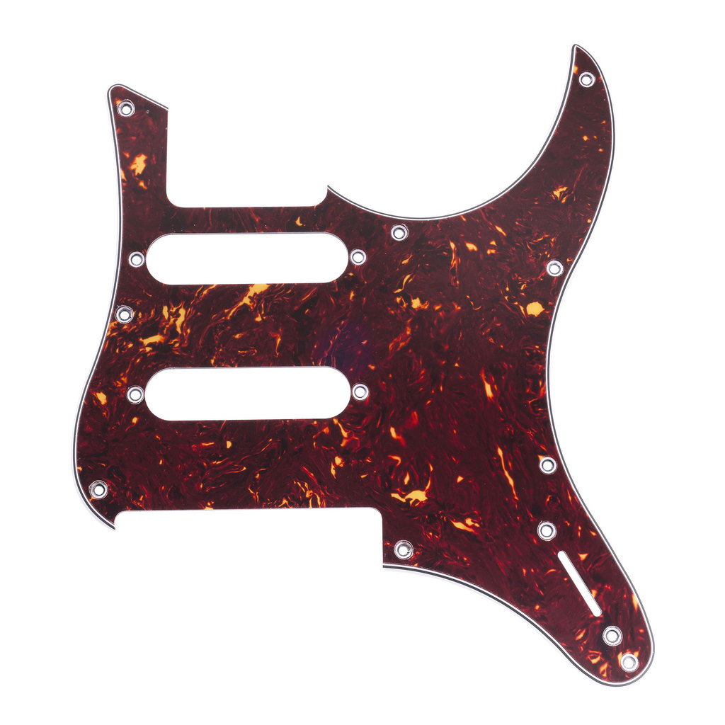 Musiclily Pro 9 Lỗ Guitar Pickguard Cho Đàn Guitar Điện Yamaha PAC112V HSS, Vỏ Rùa 4ply
