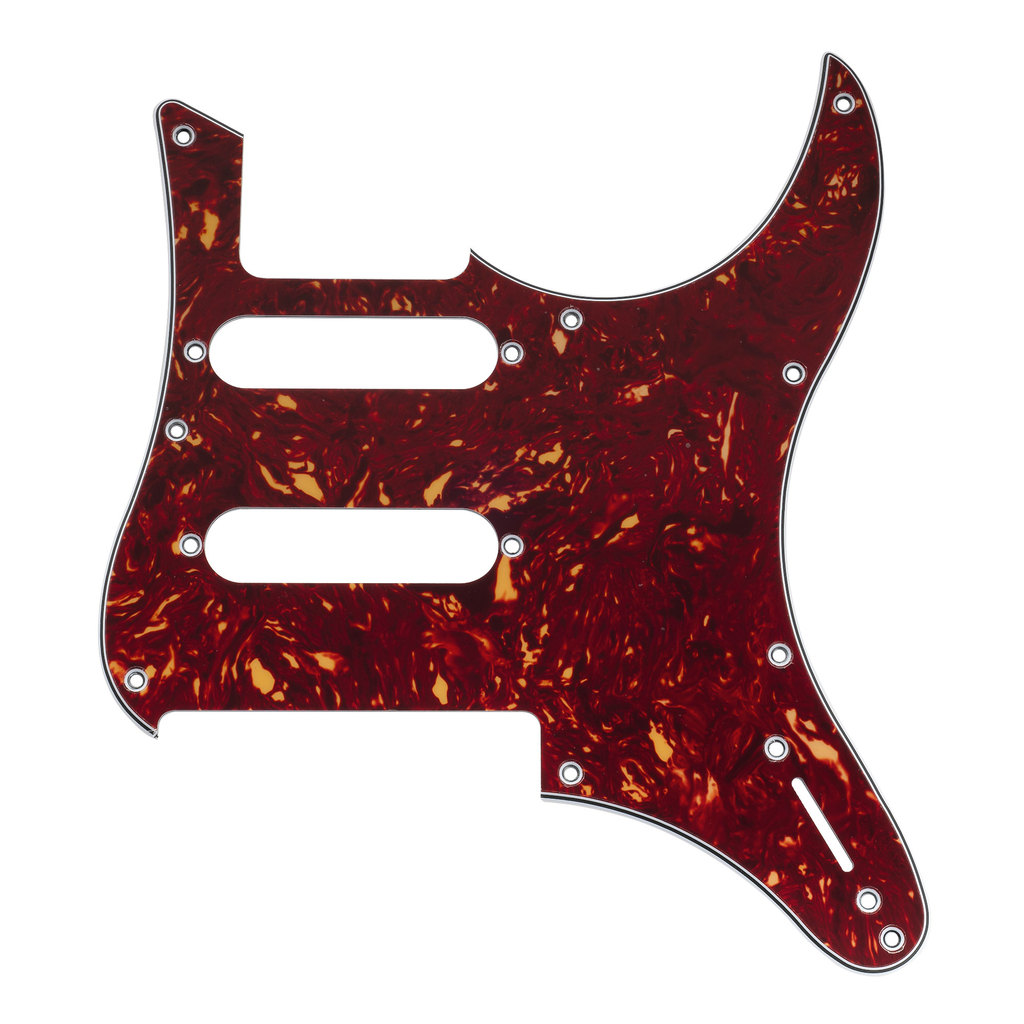 Musiclily Pro 9 Lỗ Guitar Pickguard Cho Đàn Guitar Điện Yamaha PAC112V HSS, 4ply Vintage Rùa