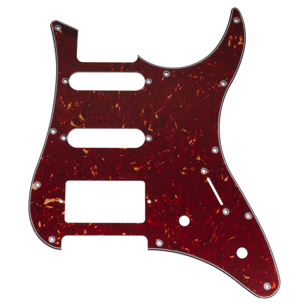 Musiclily Pro 11 Lỗ Guitar Pickguard Cho Yamaha PAC012 HSS Đàn Guitar Điện, Rùa Cổ Điển 4ply