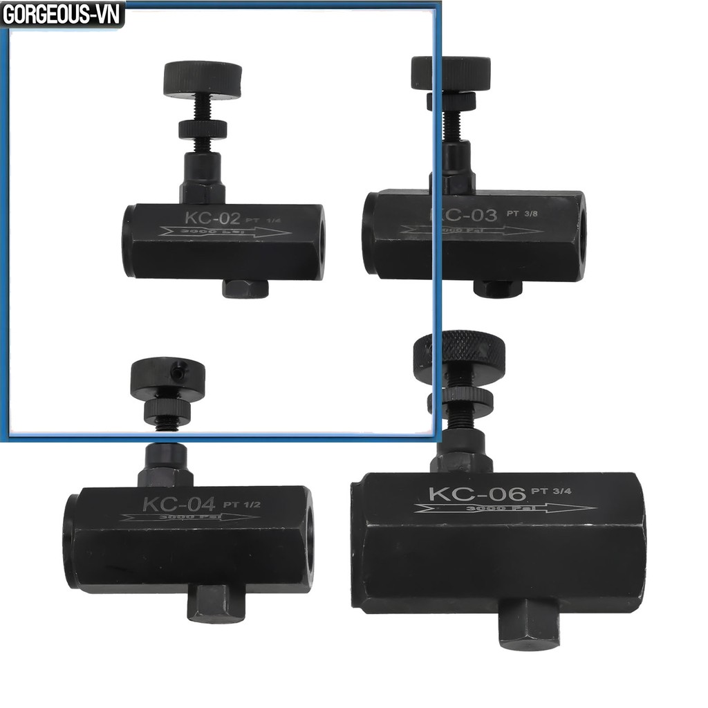 [GORR] Van tiết lưu một chiều thủy lực Van kiểm tra lưu lượng điều khiển tốc độ CIT