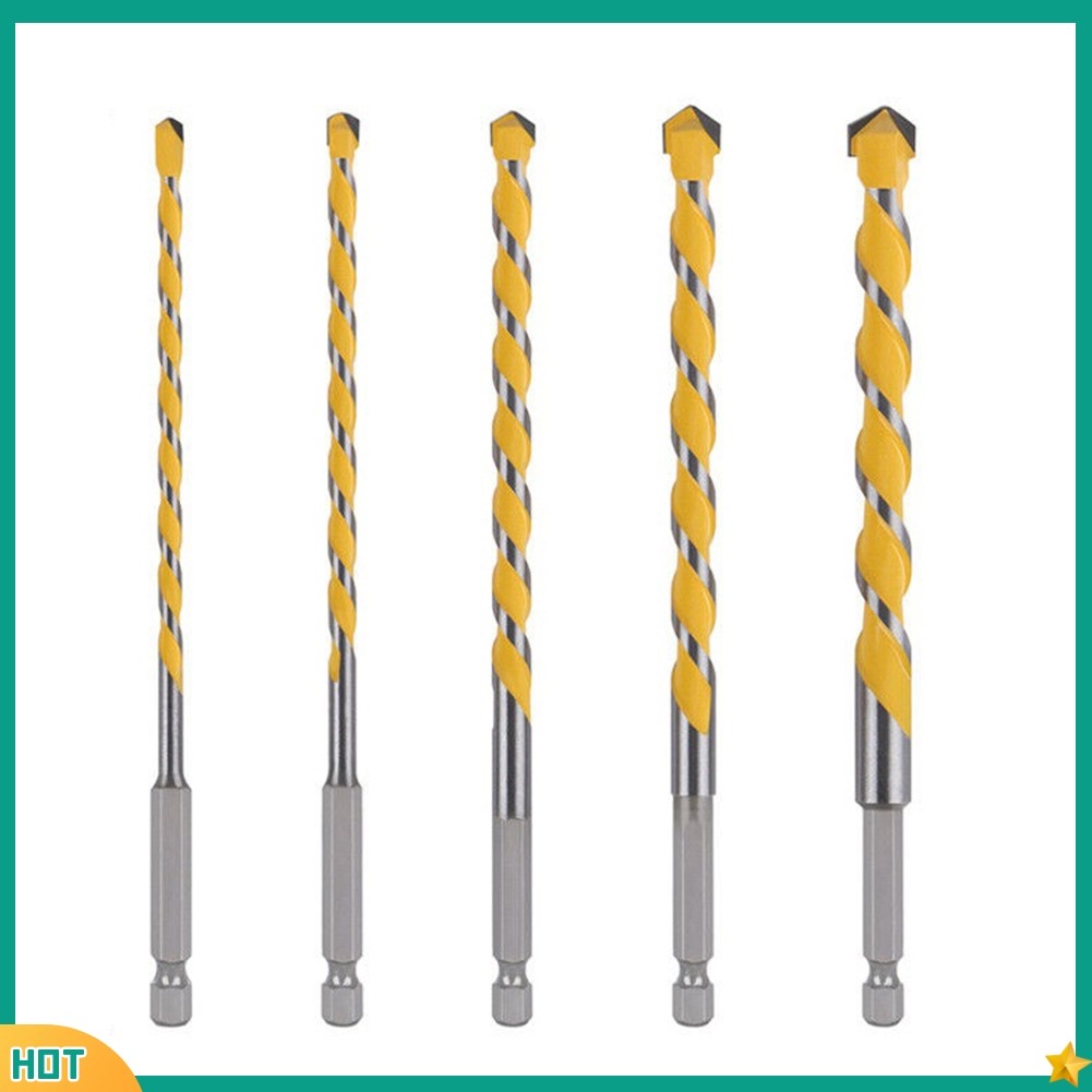 [rx6] 1 Mũi khoan cacbua Hex Shank 160mm cho Masonary Co