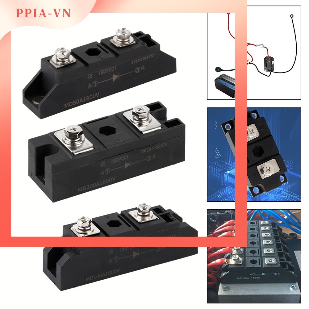 Điốt sạc chống đảo ngược MD50A / MD100A / MD200A1600V Mô-đun điốt chống đảo ngược