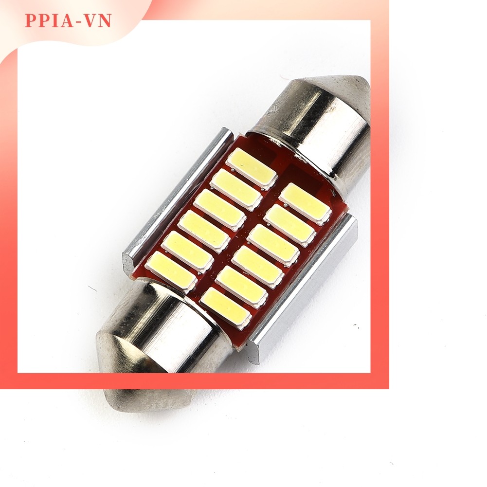 Bóng đèn LED 31MM C5W C10W Siêu sáng 4014 Đèn đọc sách nội thất ô tô