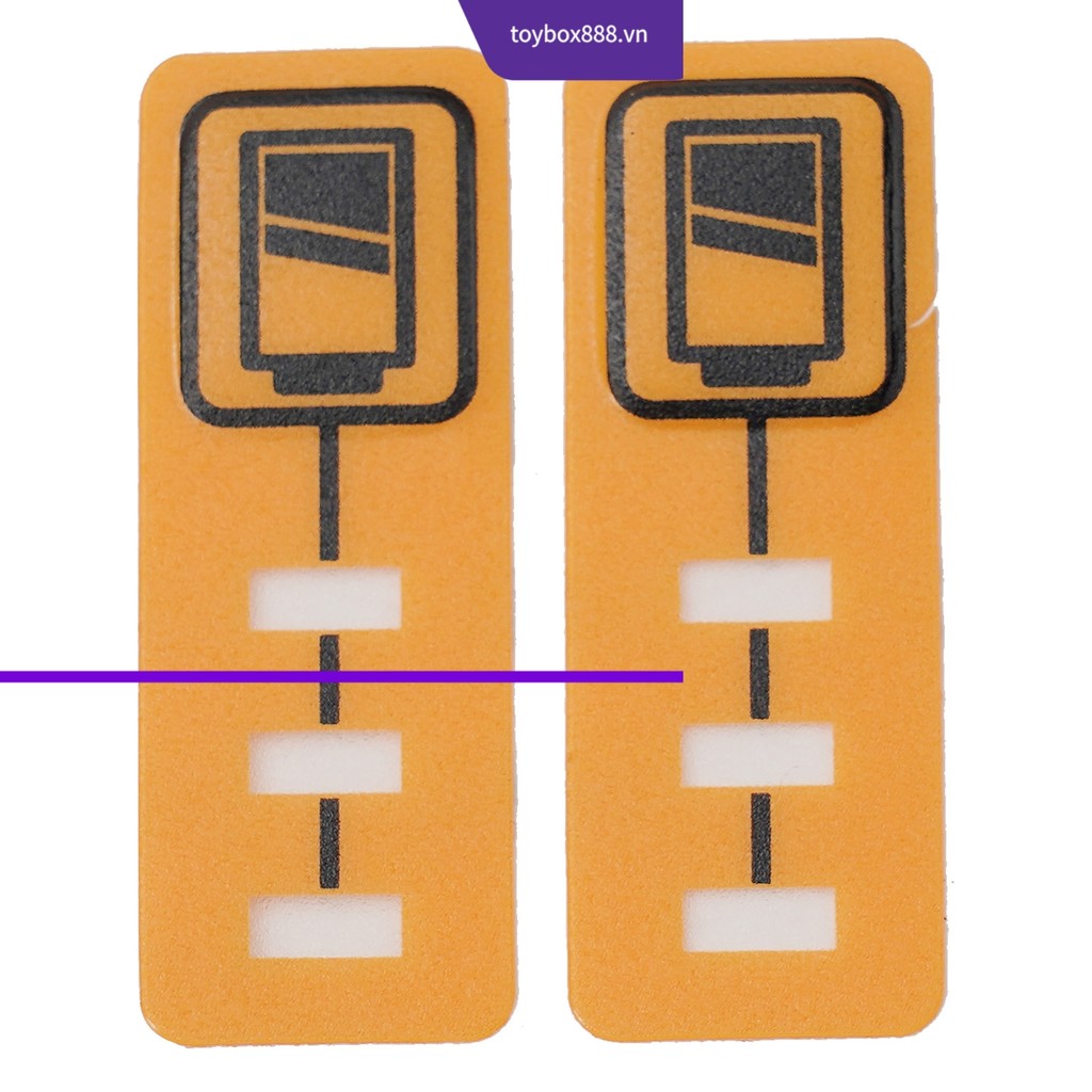 [HOT] 2 Nhãn dán chìa khóa dung lượng pin DCB200 cho 18V DCB140 cho DCB182