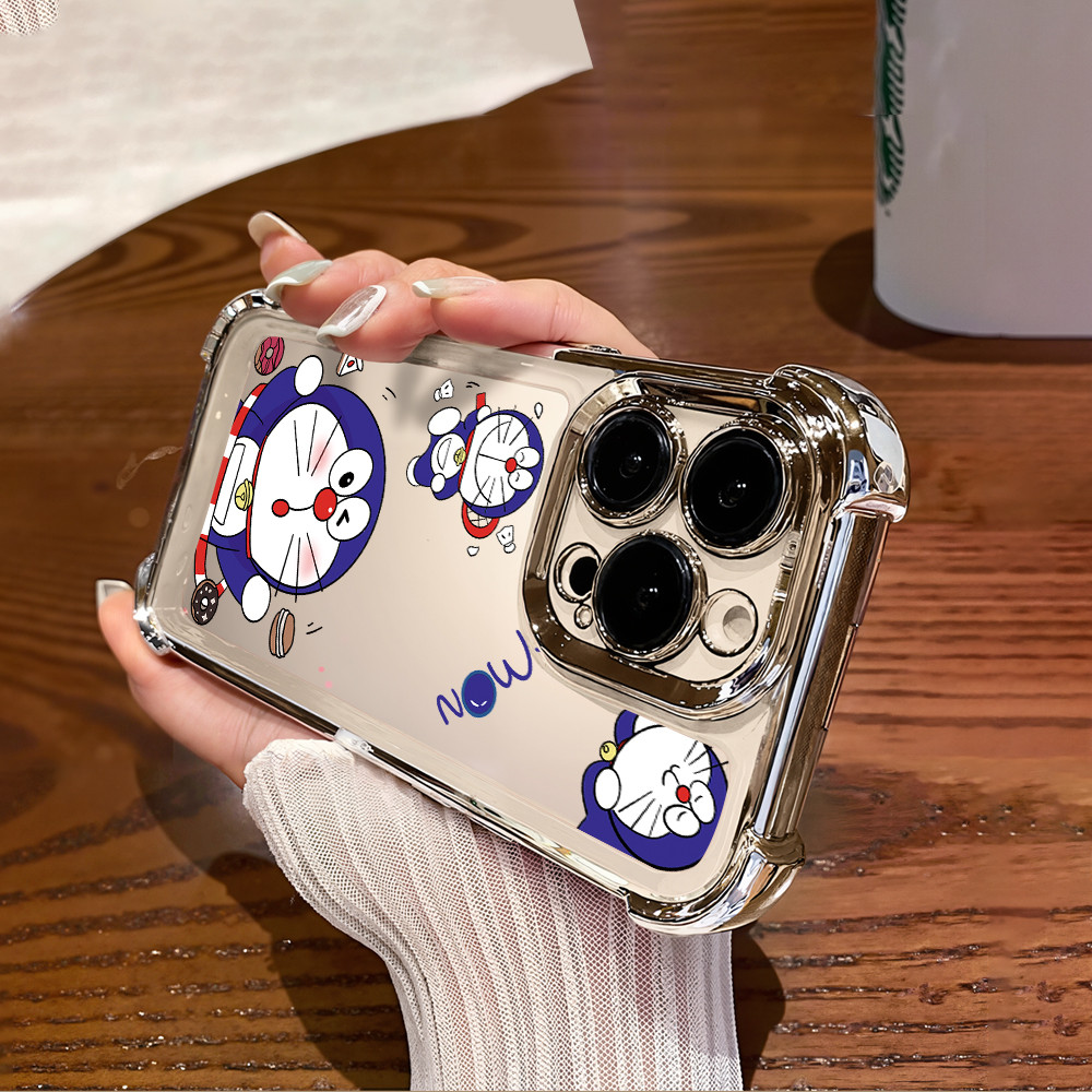 Dành Cho OPPO F19 F19s F21 F25 Pro F23 Find X3 X5 Lite X7 Ultra X8 Pro Vỏ Điện Thoại Doremon Dễ Thươ