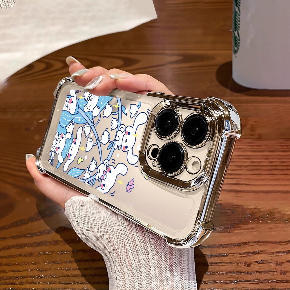 Dành Cho OPPO F19 F19s F21 F25 Pro F23 Find X3 X5 Lite X7 Ultra X8 Pro Cinnamoroll Họa Tiết Mềm Tron