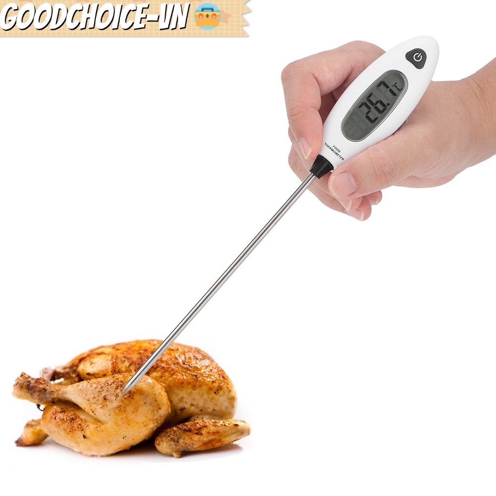 Nhiệt kế thực phẩm GM1311: để đọc kỹ thuật số tức thì có khóa nhiệt độ