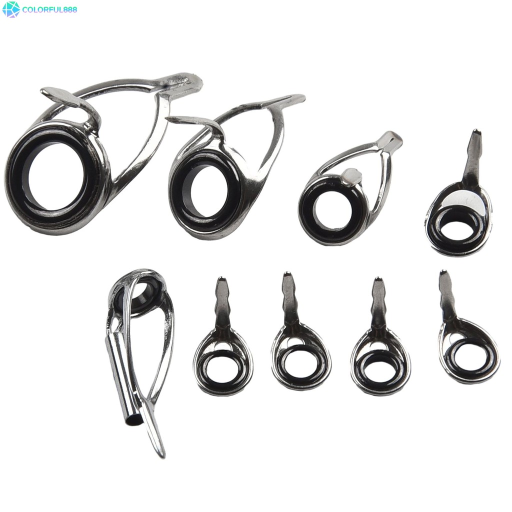 Bộ sửa chữa cần câu Top Ring Tip Eye - Thay thế Guide Ring và Over Rings