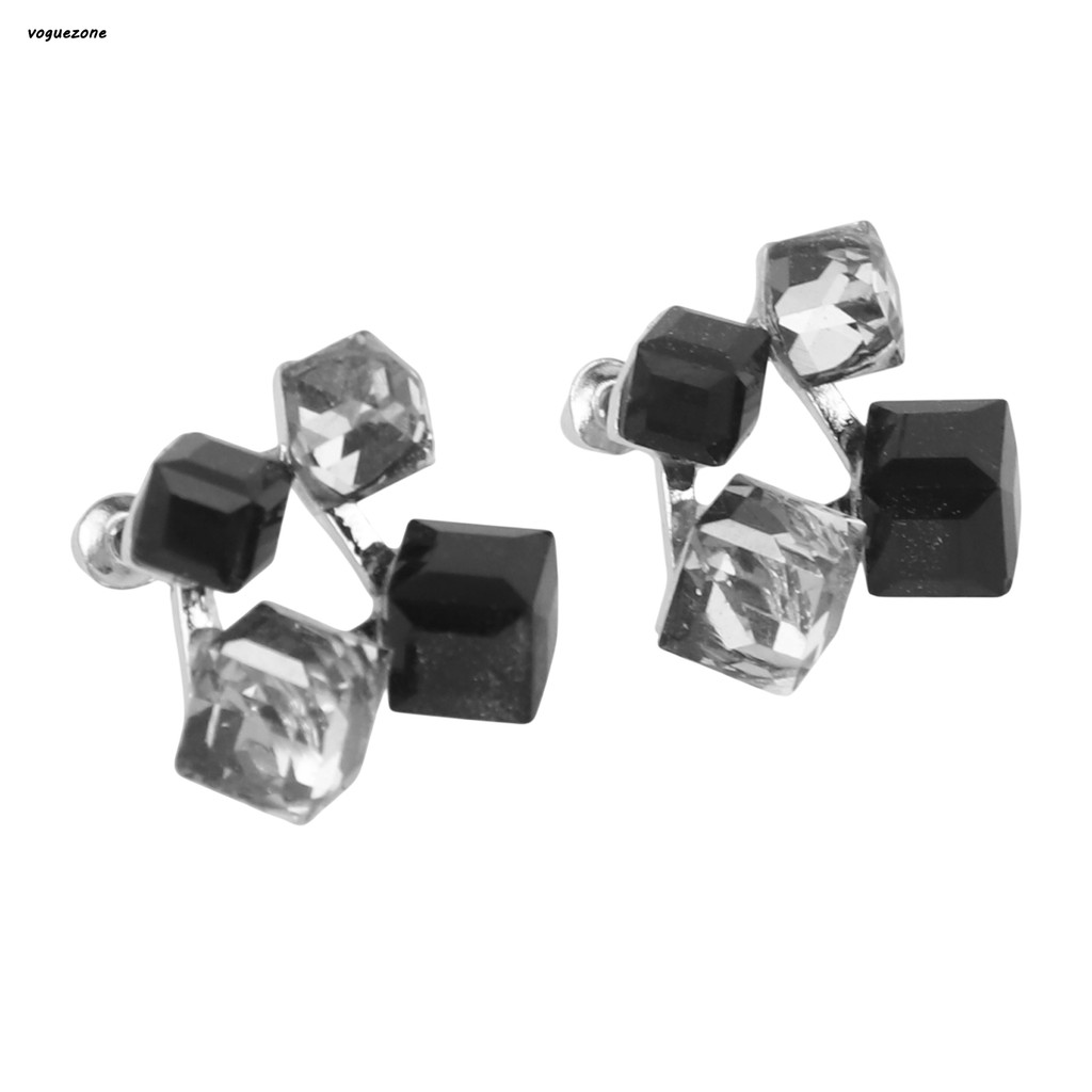 [VOGZONE] Bông tai mơ mộng ba chiều khối hình học