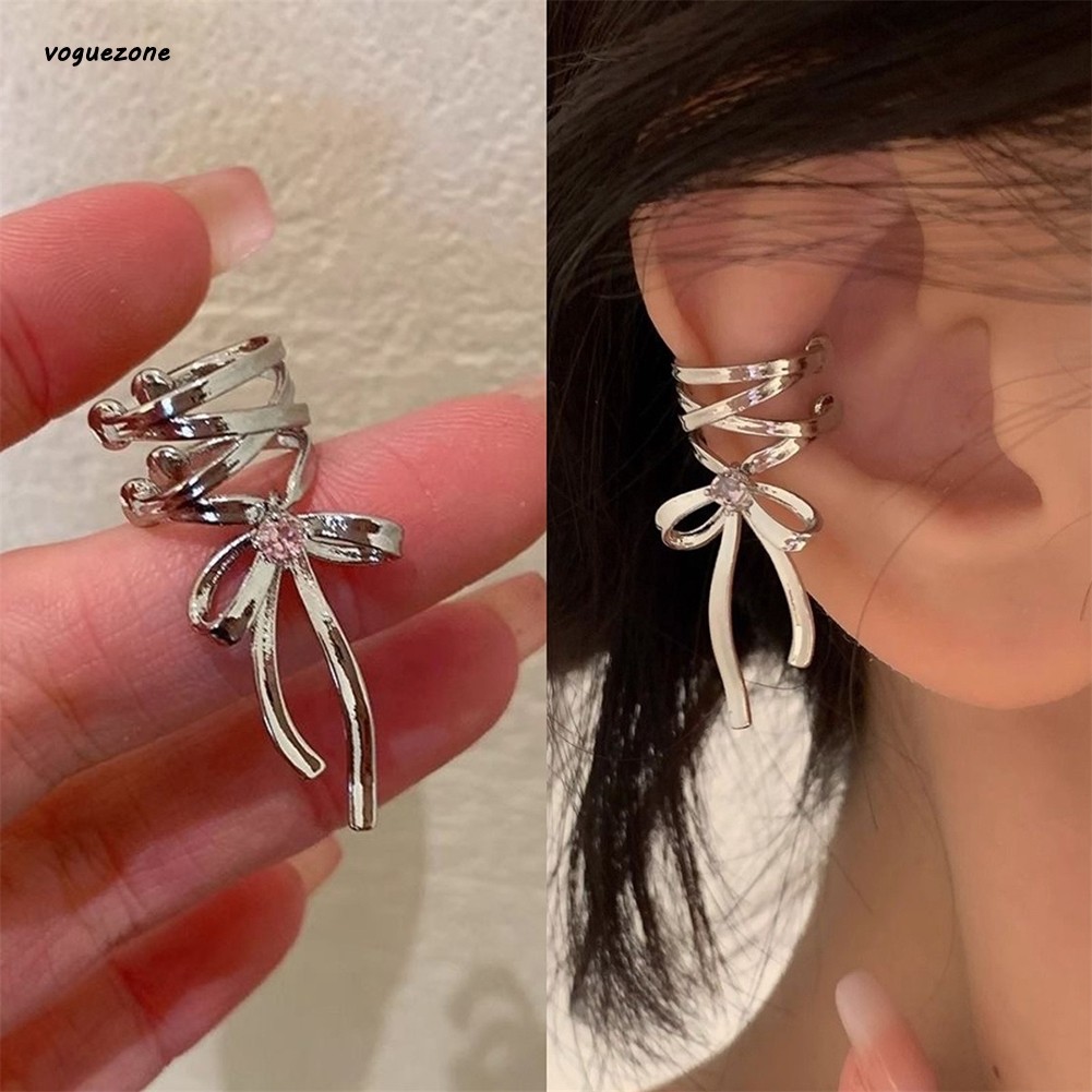 [VOGZONE] Ruy băng, nơ, tai Anotic, còng tai