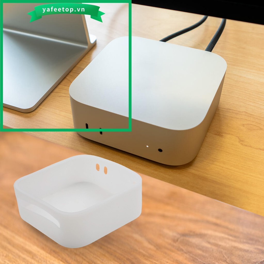 [TOP] Ốp Silicon Cho Mac Cho Mini M4Pro / M4 2024 - Đầy Đủ Bảo Vệ & Thiết Kế Phong Cách