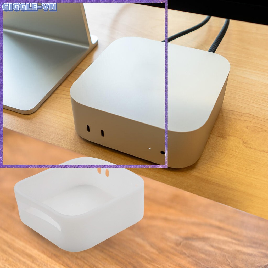 [GIGGLE] Ốp Silicon Cho Mac Cho Mini M4Pro / M4 2024 - Đầy Đủ Bảo Vệ & Thiết Kế Phong Cách