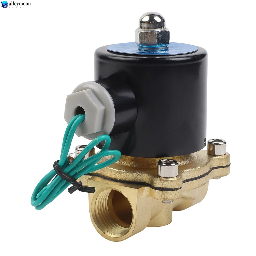[XK10] Van điện từ điện 1 / 2 "PT AC 110V Đồng thau khí nước 2W-160-15