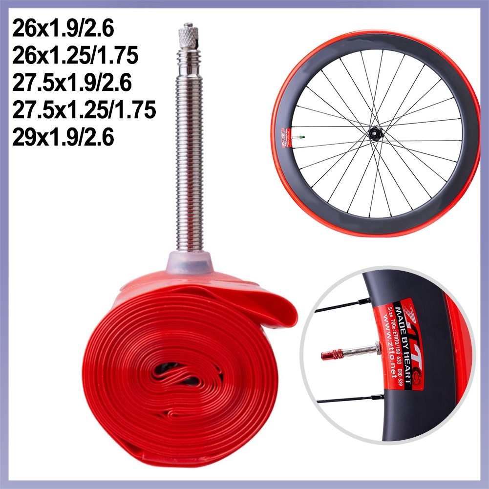 Khuyến mãi đặc biệt: Xe đạp leo núi với ống TPU 48mm dành cho van Presta, phù hợp với size 26 đến 29