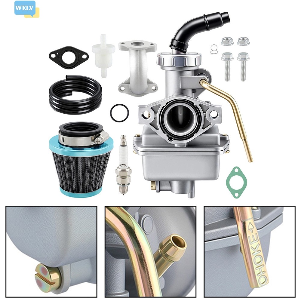 [WELV April] Bộ chế hòa khí PZ20 cho xe đạp địa hình ATV 50cc-125cc❀