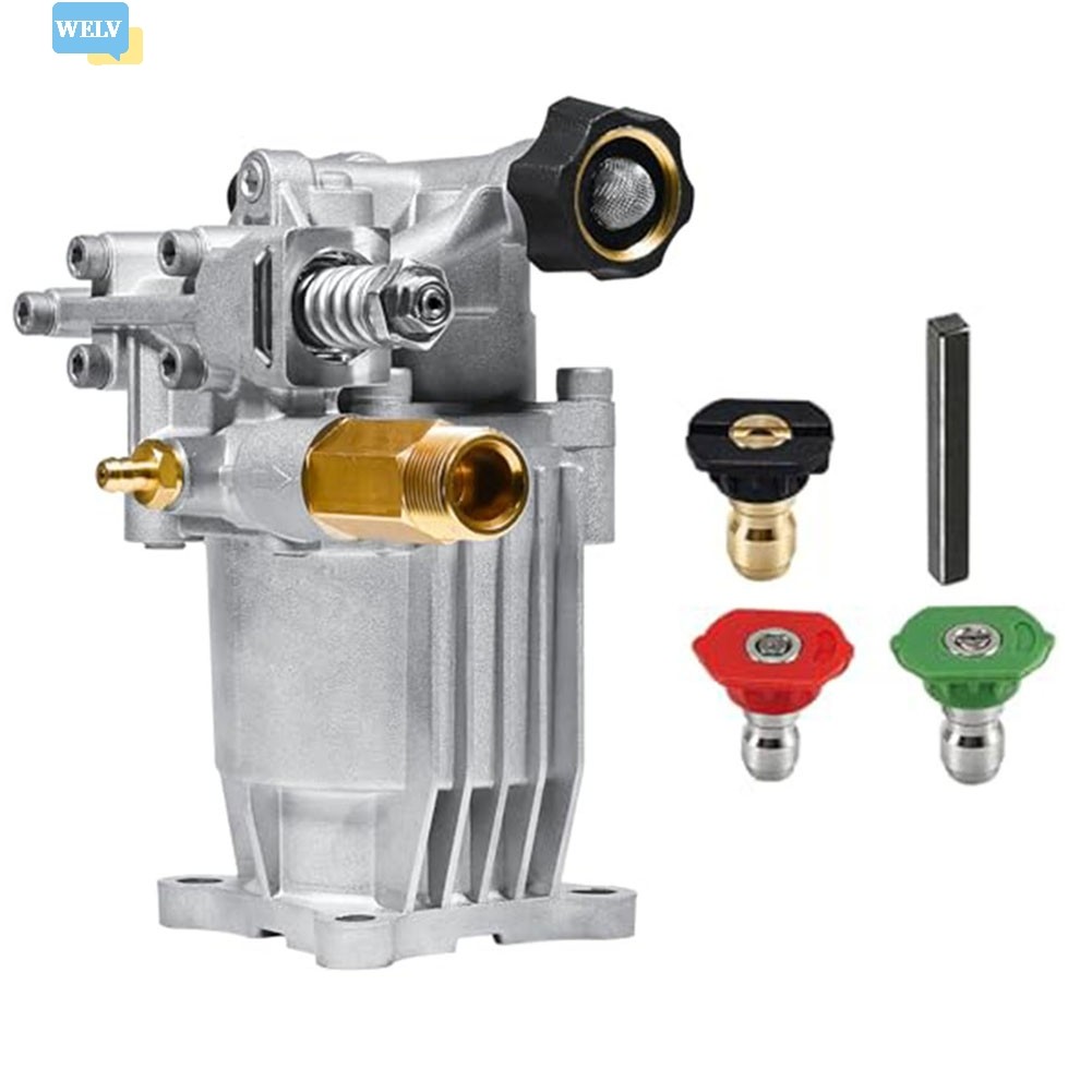 [WELV April] Bơm rửa áp suất ngang trục 3 / 4 "2400-2750 PSI ở 2.2-2.4 GPM❀