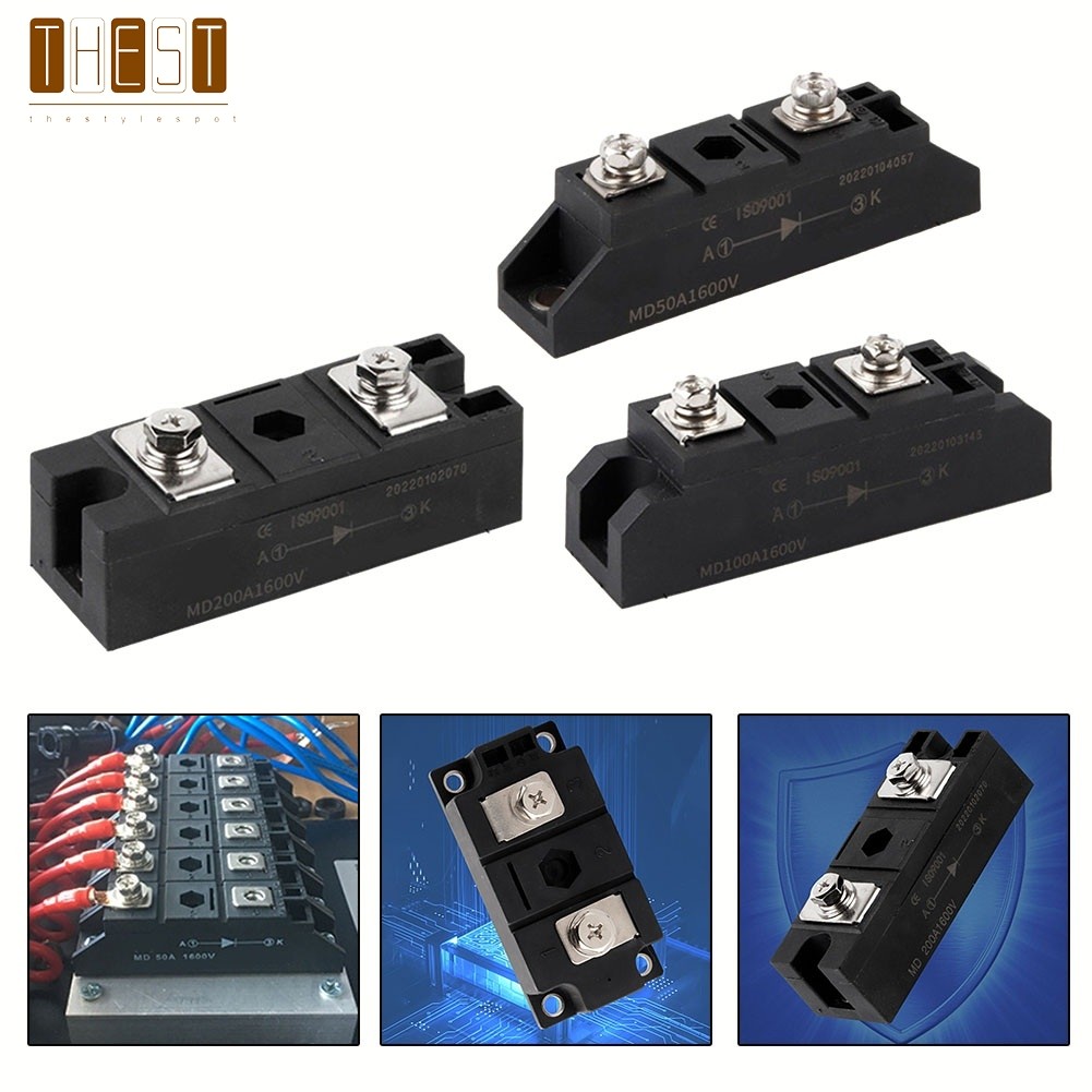< HEST > Diode sạc chống đảo ngược MD50A / MD100A / MD200A1600V Mô-đun điốt chống đảo ngược❀