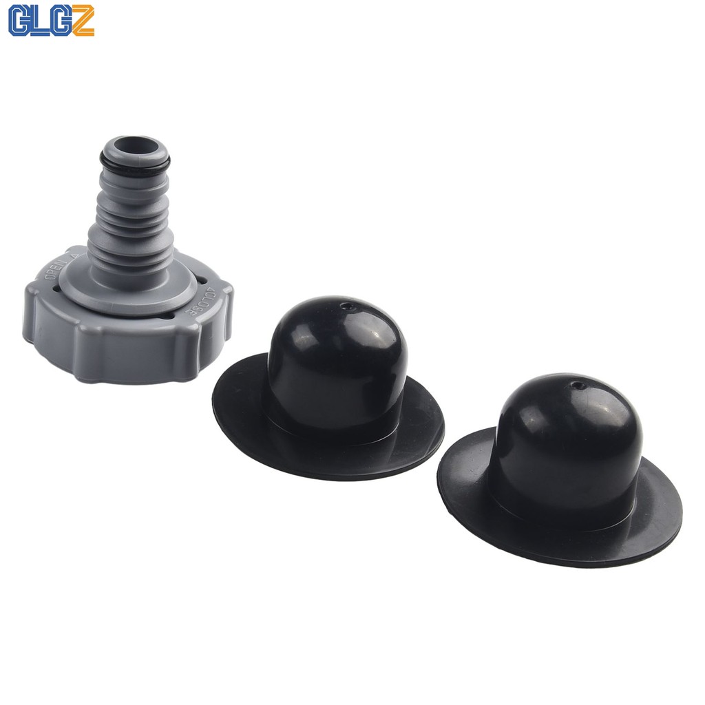 [GLGZ] Van thoát nước màu đen cắm thay thế cho bộ chuyển đổi bể bơi thoát nước với 32mm P6H1419