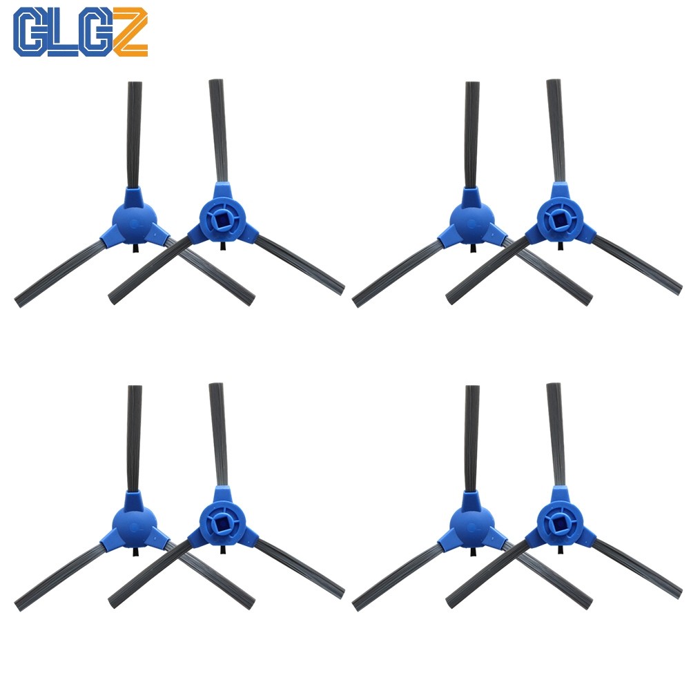 [GLGZ] 8 Bàn Chải Bên Cho Kyvol Cybovac E20 E30 E31 Robot Hút Bụi Phần