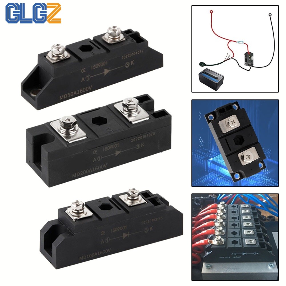 [GLGZ] Diode sạc chống đảo ngược MD50A / MD100A / MD200A1600V Mô-đun điốt chống đảo ngược