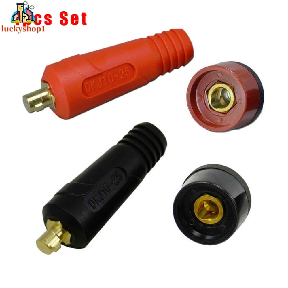 [Lck] 4 ổ cắm kết nối bảng điều khiển cáp phụ kiện hàn TIG DKJ10-25 & DKZ10-25