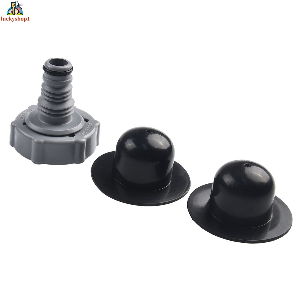 [Lck] Van thoát nước màu đen cắm thay thế cho bộ chuyển đổi bể bơi thoát nước với 32mm P6H1419
