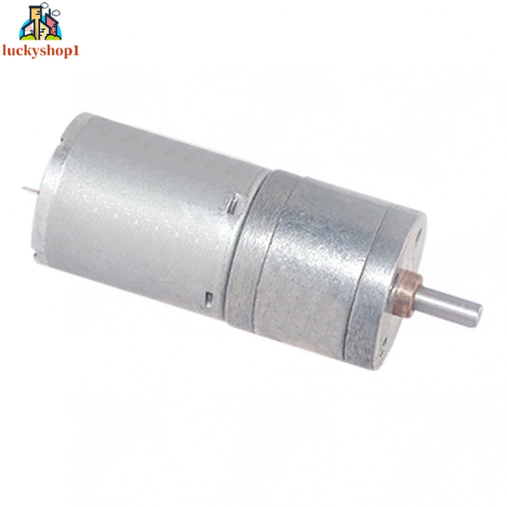 [Lck] Động cơ bánh răng JGA25-370 12V Động cơ DC Động cơ bánh răng điện Mô-men xoắn cao