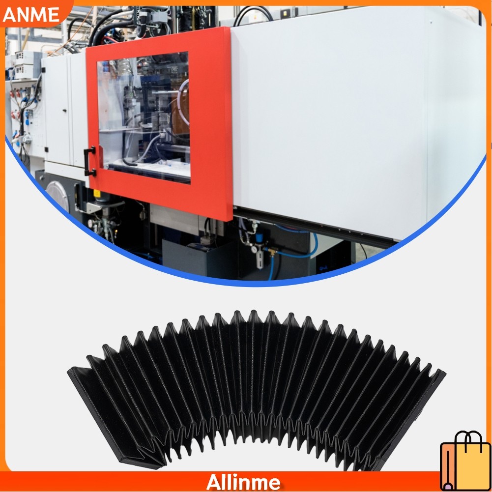 [COD] HGR20 Bellows Đường ray dẫn hướng tuyến tính CNC Bao vải Chiều dài kéo dài