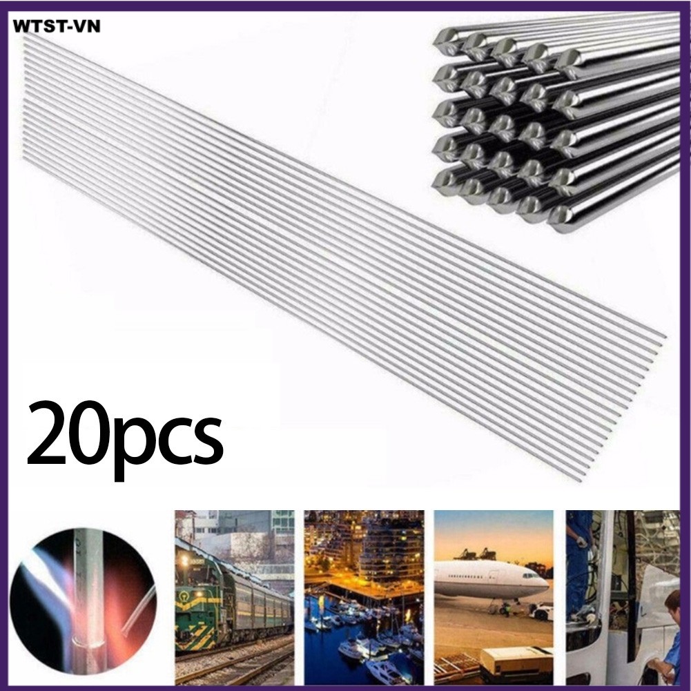 ⛤Wtst-59⛤ 20 thanh hàn TIG bằng thép không gỉ 1.6mm ER316L Dài 330mm [wtst-vn]