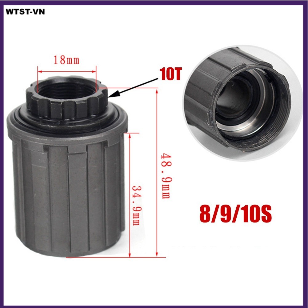 ⛤Wtst-59⛤ Xe Đạp Xe Đạp 8 / 9 / 10 / 11 Cassette Hub Thân Xe Freewheel Cho NOVATEC Hub [wtst-vn]