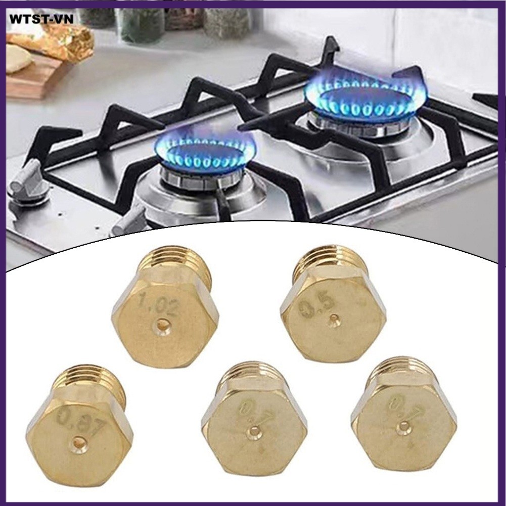 ⛤Wtst-59⛤ 5 Cái Cho LPG Gas Jet Set Đốt Gas Hob Cho Bộ Chuyển Đổi LPG Vòi Phun Propane [wtst-vn]