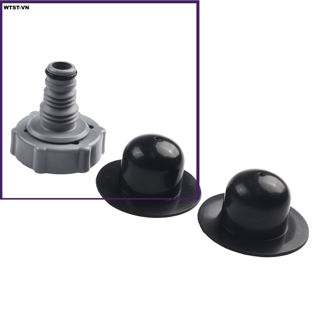 ⛤Wtst-59⛤ Thay thế van thoát nước màu đen cho bộ chuyển đổi bể bơi thoát nước với 32mm P6H1419 [wtst
