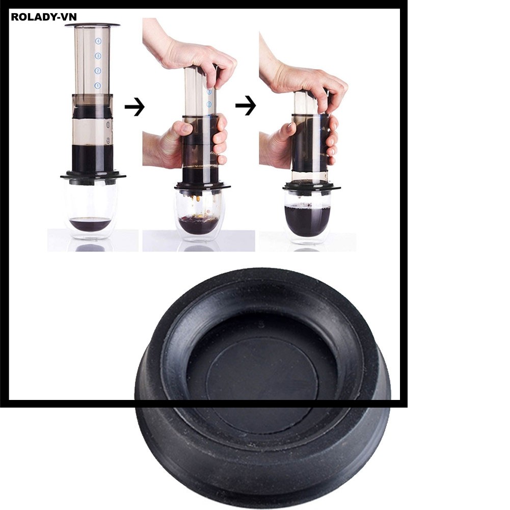 ⭐ROLADY-59⭐ Dành cho nắp pít tông cao su Aeropress cho các bộ phận Aeropress Máy pha cà phê pít tông