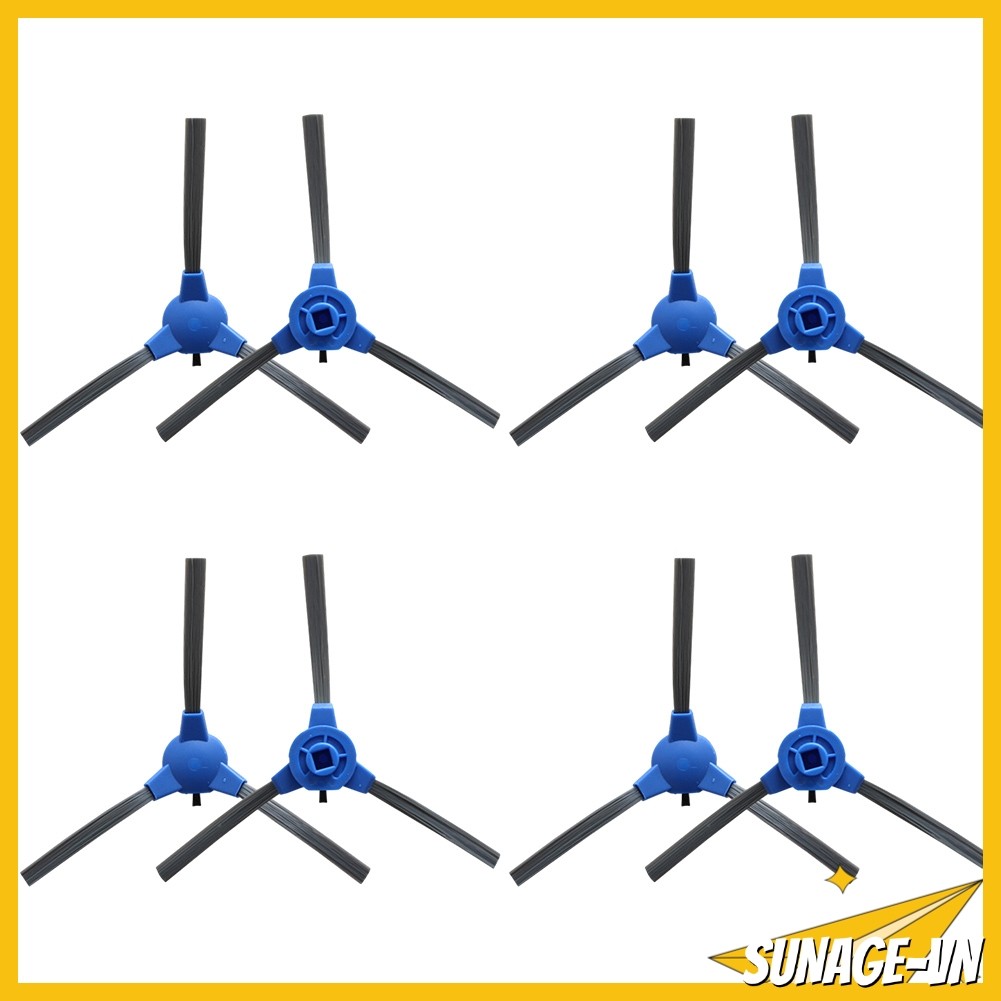 [SUNAGE] 8 Bàn Chải Bên Cho Kyvol Cybovac E20 E30 E31 Robot Hút Bụi Phần