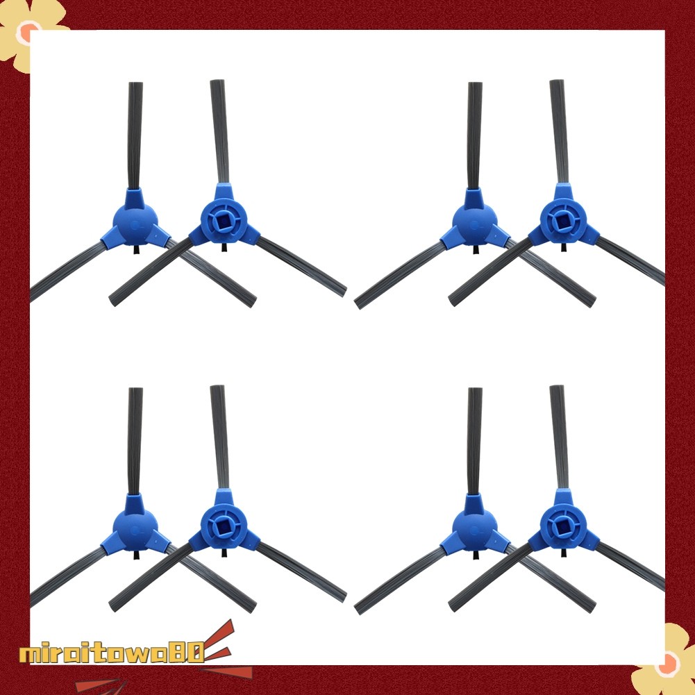 [MRAIT] 8 Bàn Chải Bên Cho Kyvol Cybovac E20 E30 E31 Robot Hút Bụi Phần