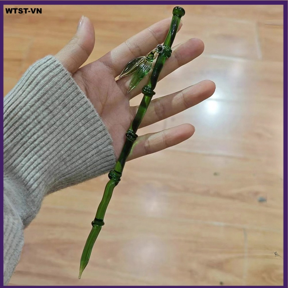 ⛤Wtst-511⛤ Neo-Trung Quốc Sang Trọng: Kẹp Tóc Khớp Xanh Với Flair Truyền Thống Hiện Đại [wtst-vn]