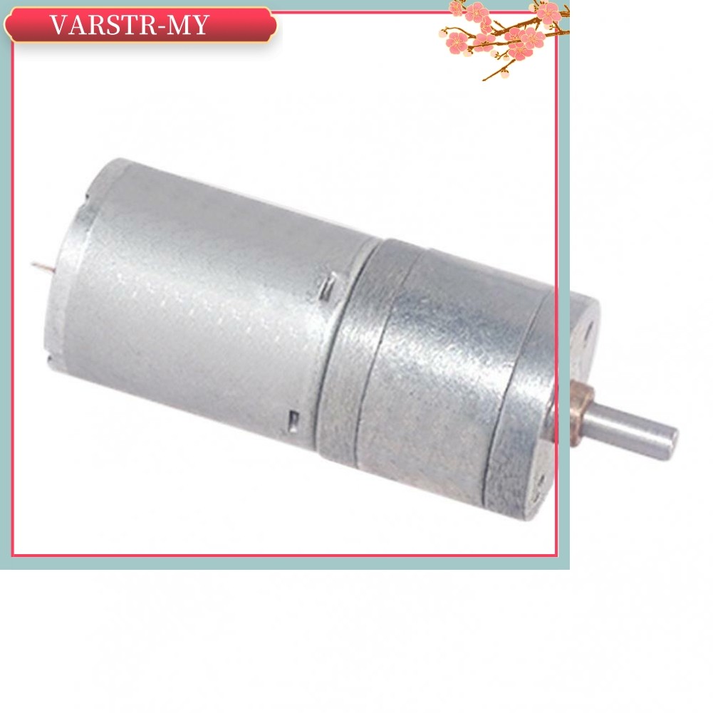 【 VARSTR⭐】 Động cơ bánh răng JGA25-370 Động cơ DC Động cơ bánh răng điện Mô-men xoắn cao