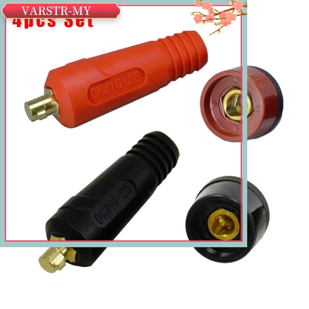 【 VARSTR⭐】 4 ổ cắm kết nối bảng điều khiển cáp phụ kiện hàn TIG DKJ10-25 & DKZ10-25