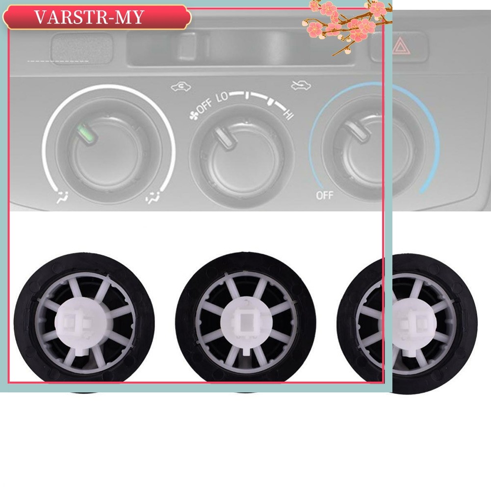【 VARSTR⭐】 3 Công tắc điều khiển bảng điều khiển A / C Núm điều hòa cho Toyota Hilux 11-15 5905-0K34