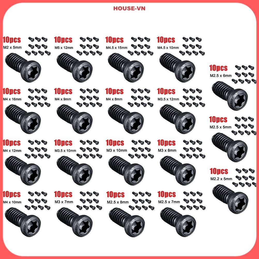 ⭐| HOUSE-512 M2 M2.5 cho M3 cho vít Torx M3.5 M5 để thay thế cacbua cho lưỡi dao Dụng cụ tiện CNC {h