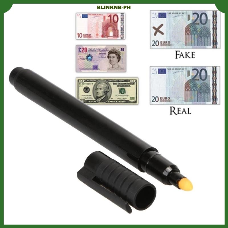 ⛤BNB-512⛤ Kiểm tra máy dò giả Đồng đô la giả Bút kiểm tra tiền tệ Bút đánh dấu {blinb-ph}
