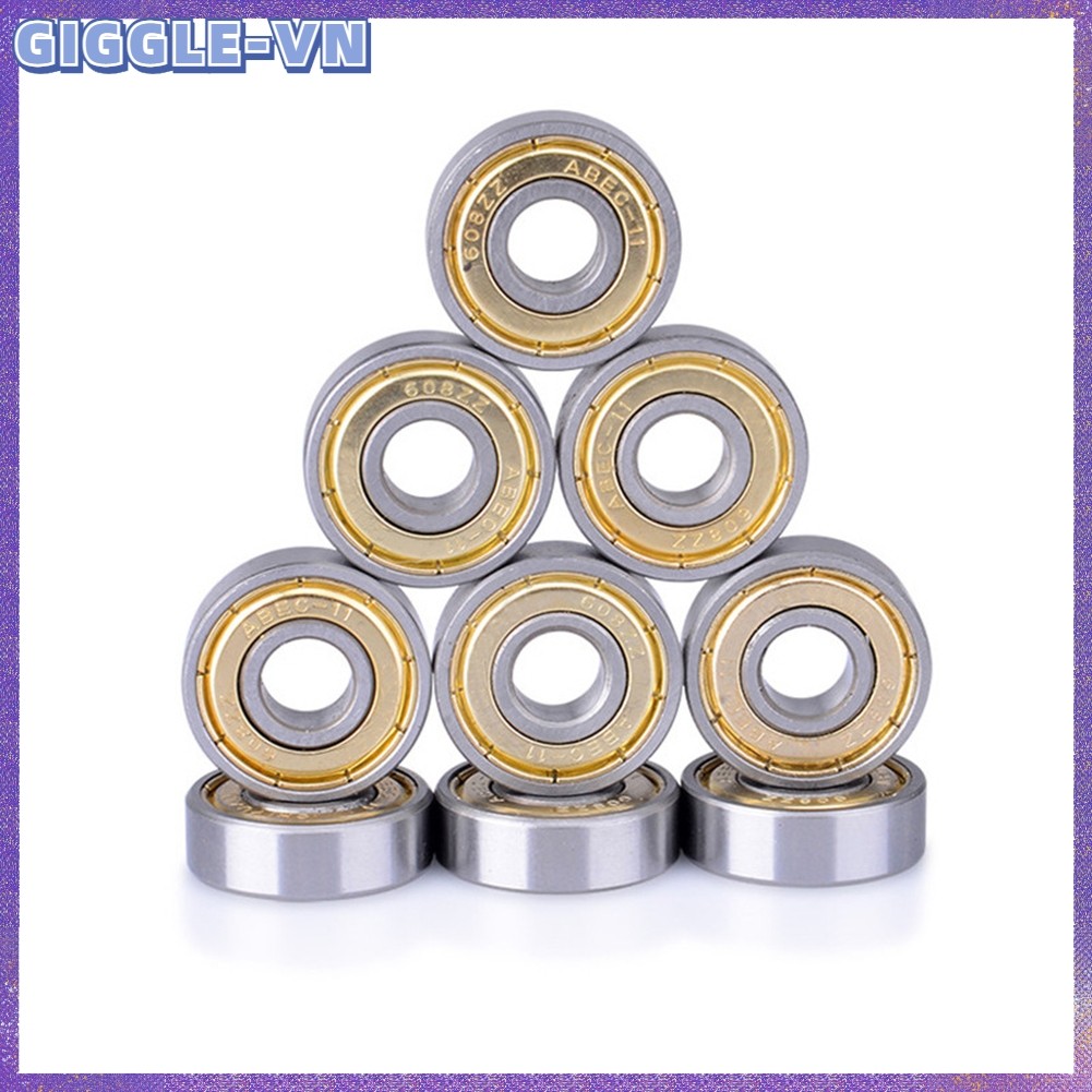 [GIGGLE] 608ZZ (ABEC-11) Vòng bi bằng thép không gỉ Con lăn Xe tay ga Ván trượt bánh xe