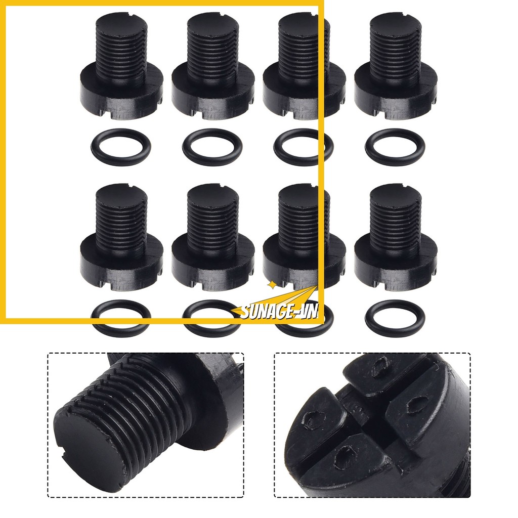 SUNAGE8X Tản Nhiệt Mở Rộng Bình Chảy Máu Vít Cho Xe BMW 1 3 5 7 Series X3 17111712788