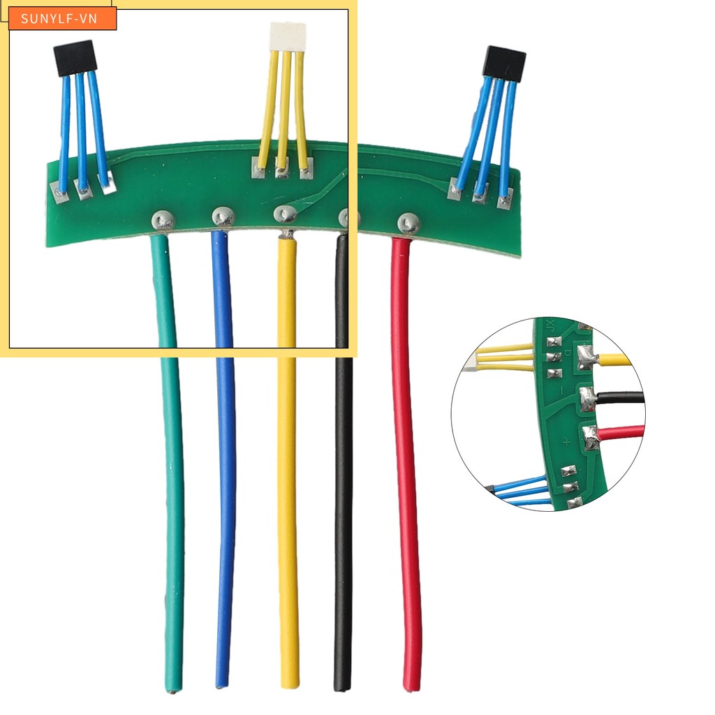 < SUNYLF > Xe đạp điện Ebike Hall Sensor PCB board 120° Hội trường động cơ bảng PCB 41F